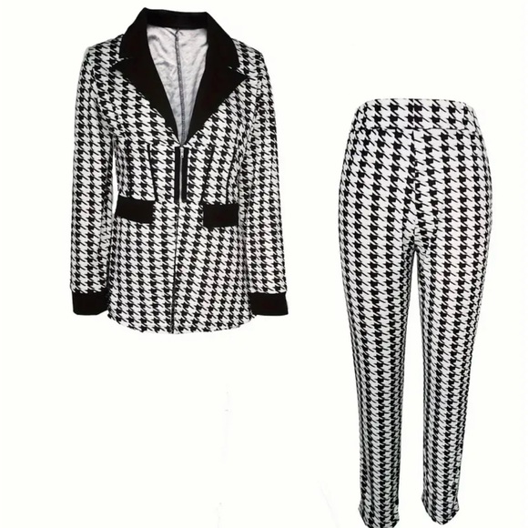Houndstooth Set - Picture 2 of 3